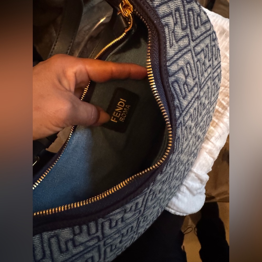 Demim and leather purse - Picture 9 of 9